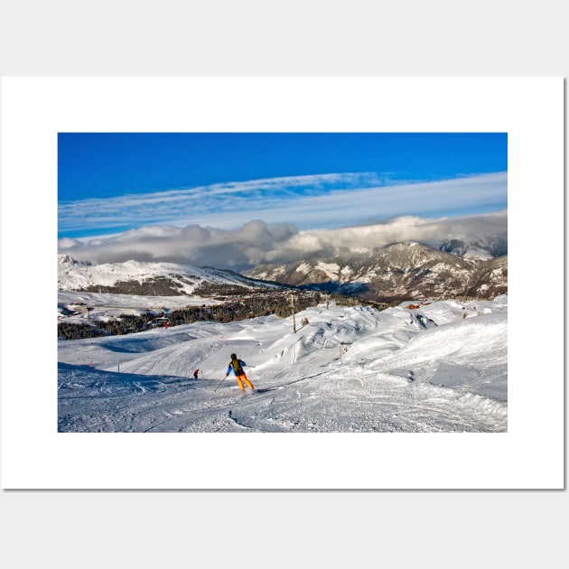 Courchevel 1850 3 Valleys French Alps France Wall Art by AndyEvansPhotos